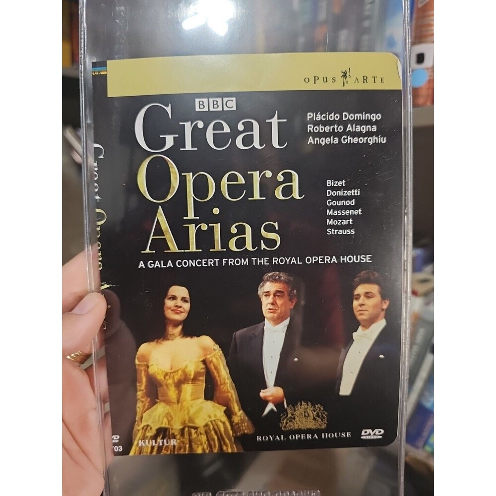 Great Opera Arias - Concert With Domingo, Alagna, Gheorghiu  Royal - DVD